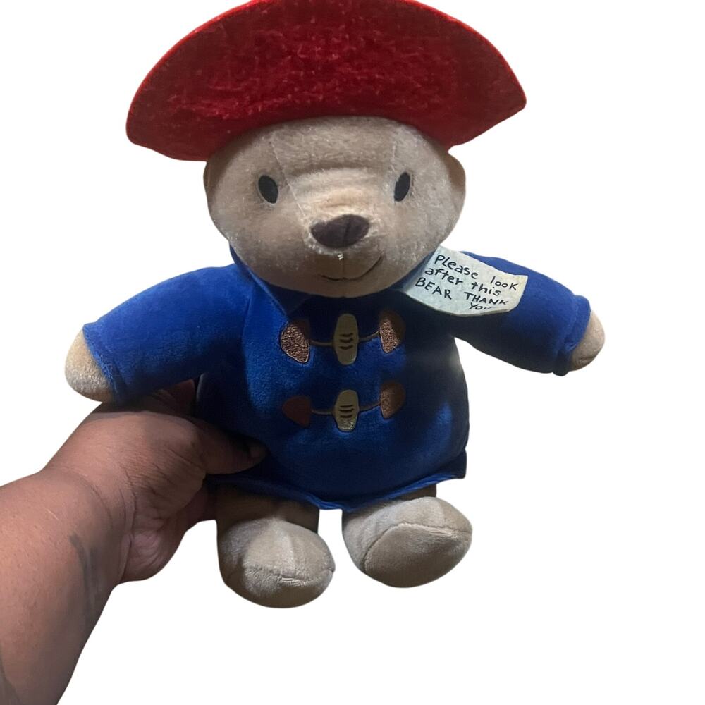 Paddington Bear Plush Toy Blue Coat Red Hat Classic‎ Storybook Bear